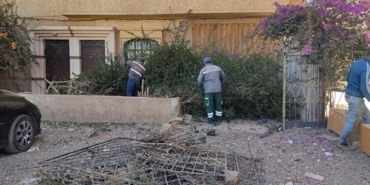 حملة لتحرير الملك العمومي بالدشيرة الجهادية تثير تفاعلاً بين المواطنين