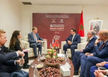 عبد الصمد قيوح يناقش مستقبل النقل والسلامة الطرقية مع شركاء دوليين