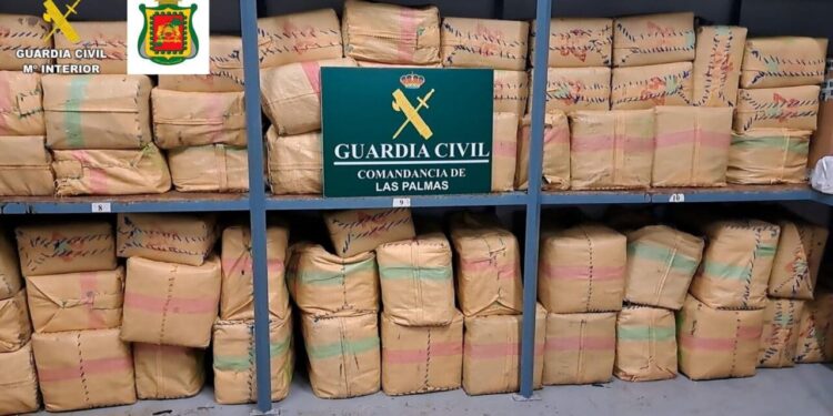 حجز طنين حشيش بتينيريفي بفضل معلومات وفرتها المديرية العامة لمراقبة التراب الوطني