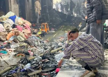 توقيف مشتبه فيهم بسرقة متضرري حريق سوق بني مكادة بطنجة