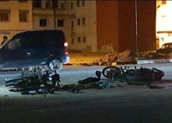 الدشيرة الجهادية:حادثة سير خطيرة بين دراجتين بشارع العيون تخلف ضحايا