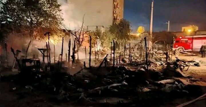 الدرك الملكي يوقف مشتبها فيه بـ”إضرام النار” في مخيم الأفارقة بتيزنيت