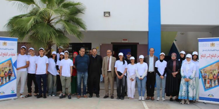 المديرية الإقليمية للتعليم بإنزكان آيت ملول تطلق حملة ‘من اليافع إلى اليافع’ لدعم محاربة الهدر المدرسي