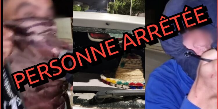 تيكيوين:شاب يهاجم طاقمًا صحفيًا والأمن يتدخل