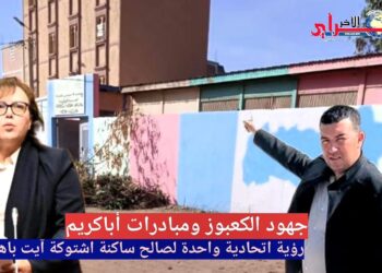 اشتوكة آيت باها: مدرسة الخنساء توحّد جهود نزهة أباكريم وأحمد الكعبوز دفاعاً عن التعليم القروي