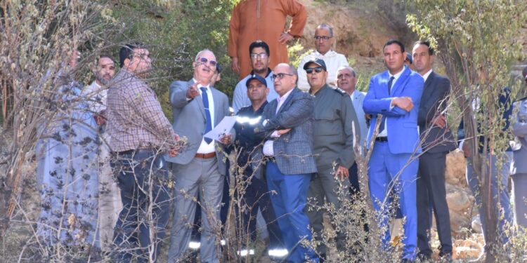 عامل إقليم تزنيت يتفقد مناطق الحرائق بأملن ويتخذ إجراءات عاجلة