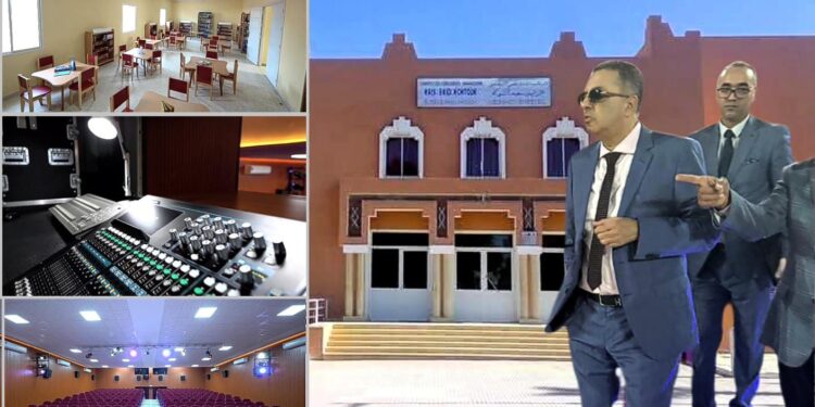 عامل إقليم اشتوكة آيت باها يتفقد المركب الثقافي الرايس سعيد اشتوك ببيوكرى: دفعة جديدة للإشعاع الثقافي بالإقليم