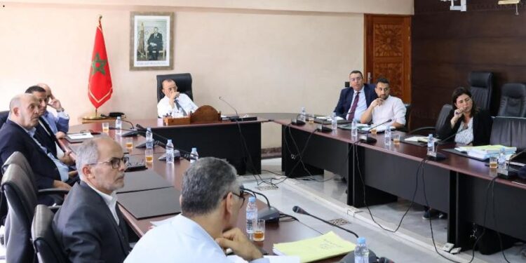 برنامج زمني طموح لإطلاق الهيكلة والتأهيل الحضري لأحياء إنزكان وأيت ملول الناقصة التجهيز: محور نقاش مستفيض بعمالة الإقليم