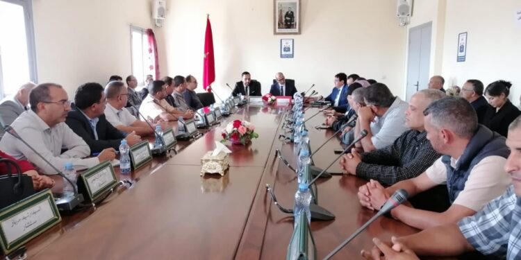 من بلفاع إلى إنشادن: جولة عامل إقليم اشتوكة ايت باها لتقييم المنجزات وتحديد الأولويات التنموية