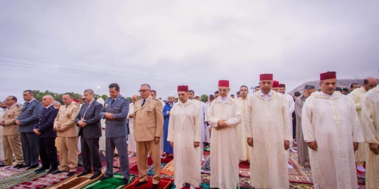 والي جهة سوس ماسة يترأس مراسم صلاة عيد الأضحى المبارك