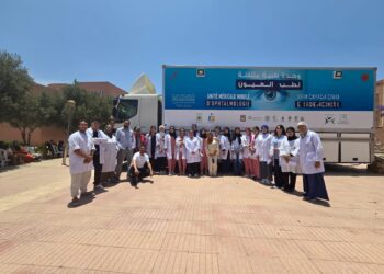 قافلة طبية متعددة التخصصات في إطار البرنامج الجهوي للقوافل الطبية لجهة سوس ماسة بكل من جماعتي أولاد داحو و  أيت ملول.