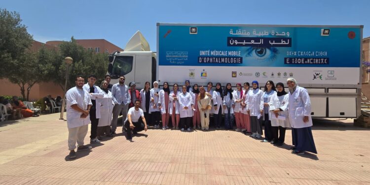 قافلة طبية متعددة التخصصات في إطار البرنامج الجهوي للقوافل الطبية لجهة سوس ماسة بكل من جماعتي أولاد داحو و  أيت ملول.