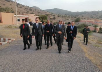 عامل إقليم اشتوكة آيت باها يتفقد سد أهل سوس ويؤكد على ضرورة إيجاد حلول عاجلة لأزمة الماء