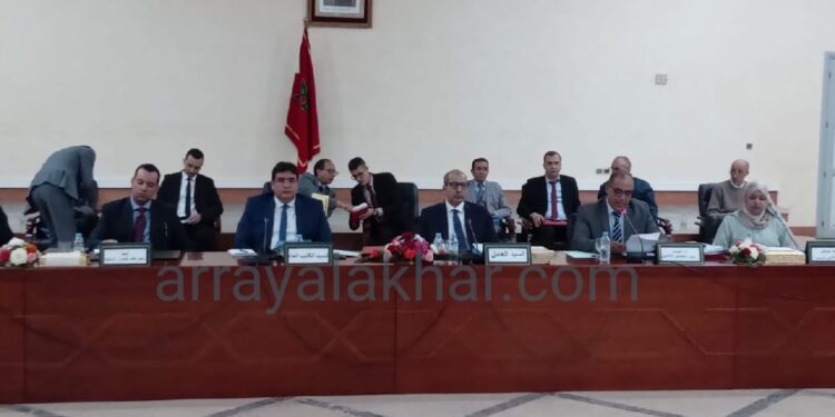 المجلس الإقليمي لشتوكة ايت باها يعقد دورته العادية لشهر يونيو ويصادق على مجموعة من المشارع التنموية