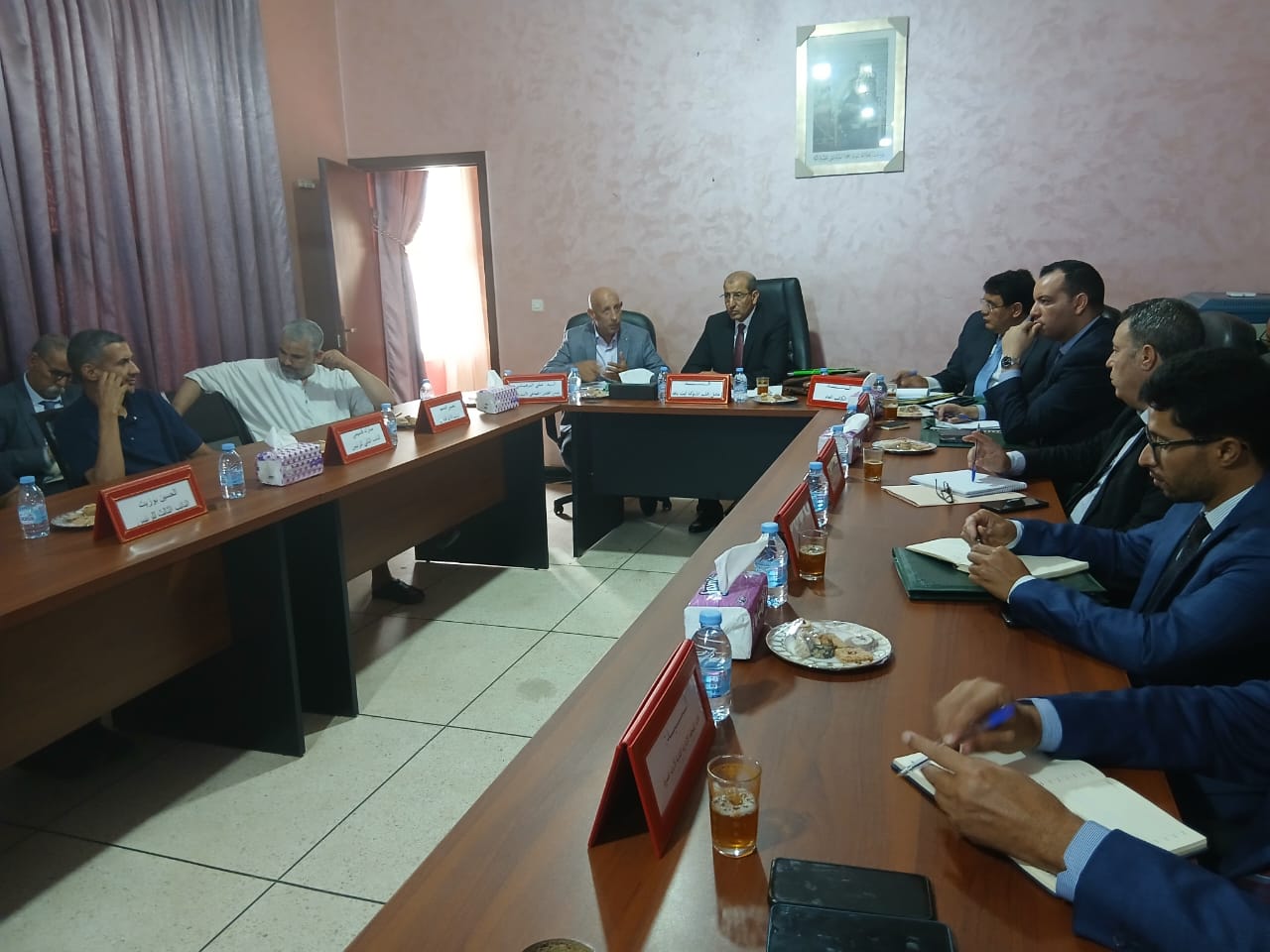 ايت اعميرة. الخزان الفلاحي للمغرب عامل الاقليم يستعرض واقع وتحديات العمل التنموي بالجماعة