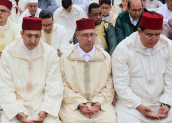 عامل إقليم اشتوكة آيت باها يترأس صلاة عيد الأضحى بمدينة بيوكرى في أجواء روحانية مميزة