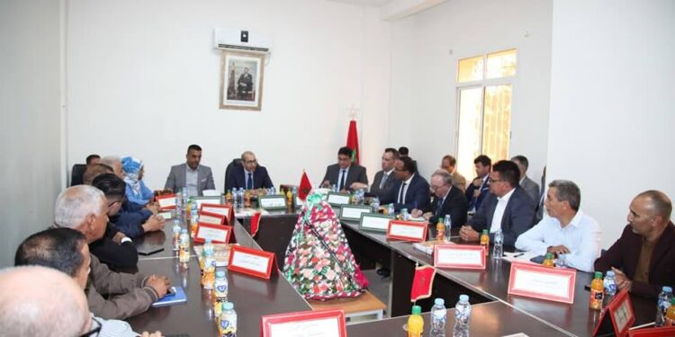 صراع الاغلبية والمعارضة بجماعة ايت ميلك على طاولة عامل الإقليم