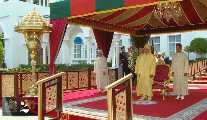 جلالة الملك يترأس بالمضيق حفل استقبال بمناسبة عيد العرش المجيد