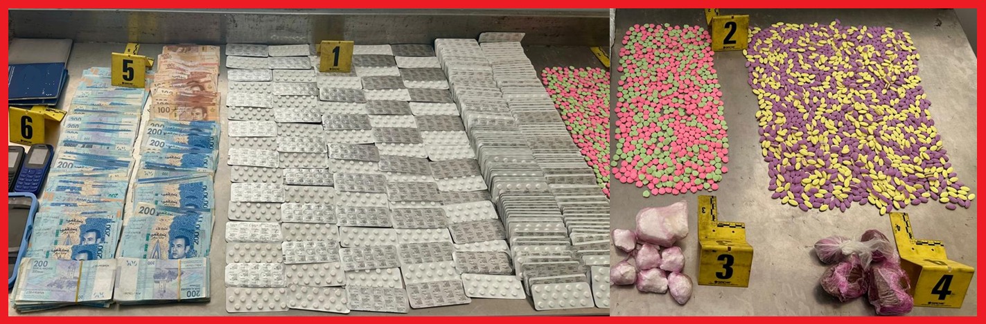 تعاون أمني واستخباراتي يطيح بمروجين للمخدرات بأكادير