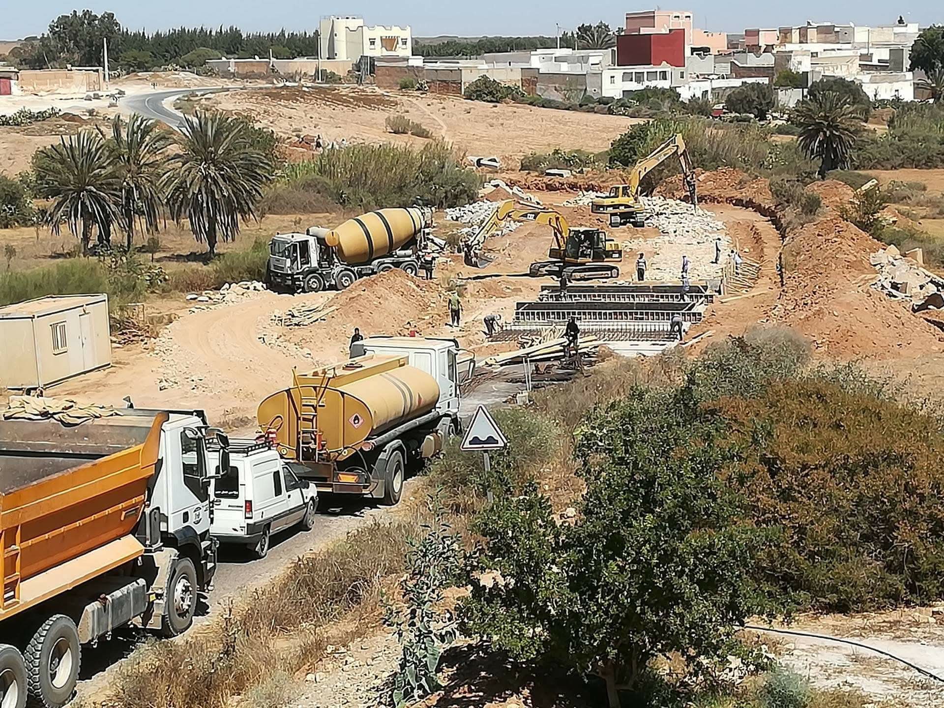 قنطرة تقسبيت… تدخل العامل الجديد يضع حداً لسنوات من الانتظار