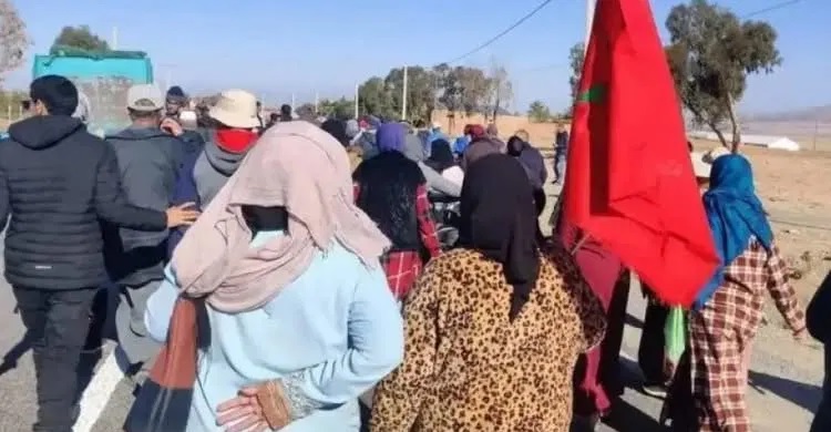 بدل الإصغاء.. السلطات تمنع مسيرة سلمية للمنكوبين نحو عمالة تارودانت