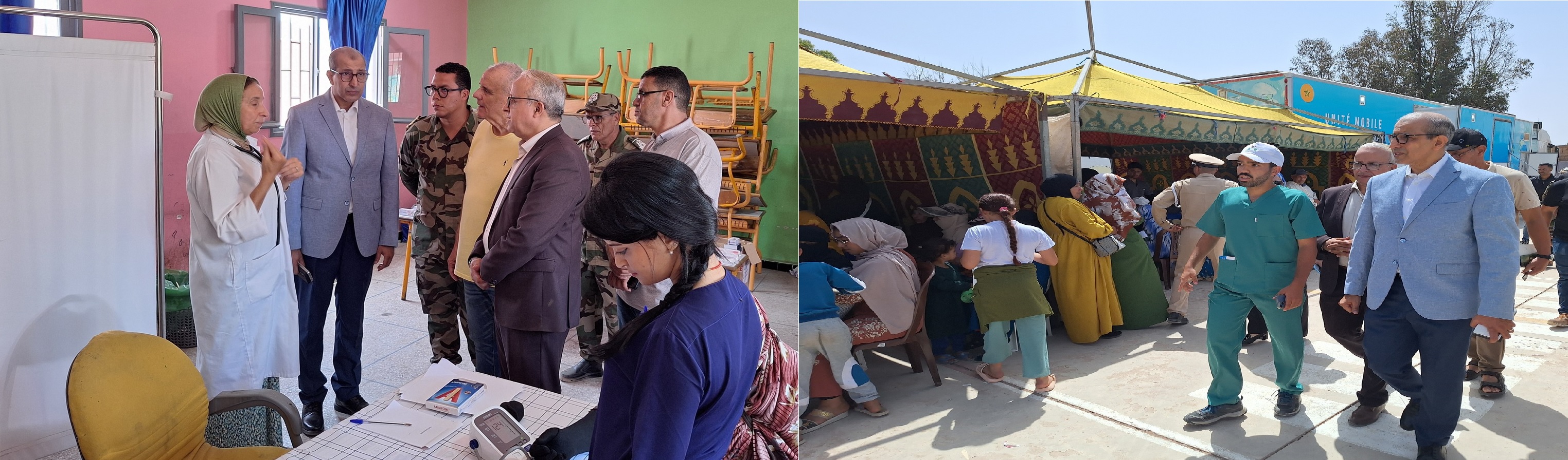أزيد من 2849 مستفيد من الحملة الطبية المتعددة التخصصات بجماعة سيدي بيبي، مع تقديم خدمات طبية نوعية.