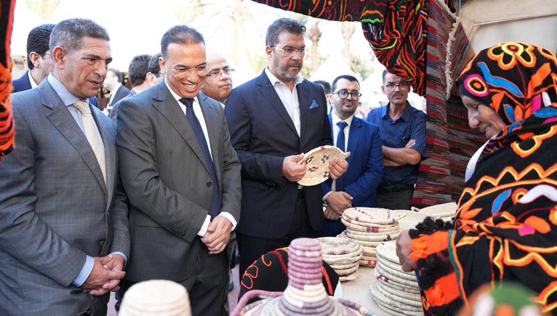 السعدي يفتتح المعرض الجهوي للصناعة التقليدية بأكادير