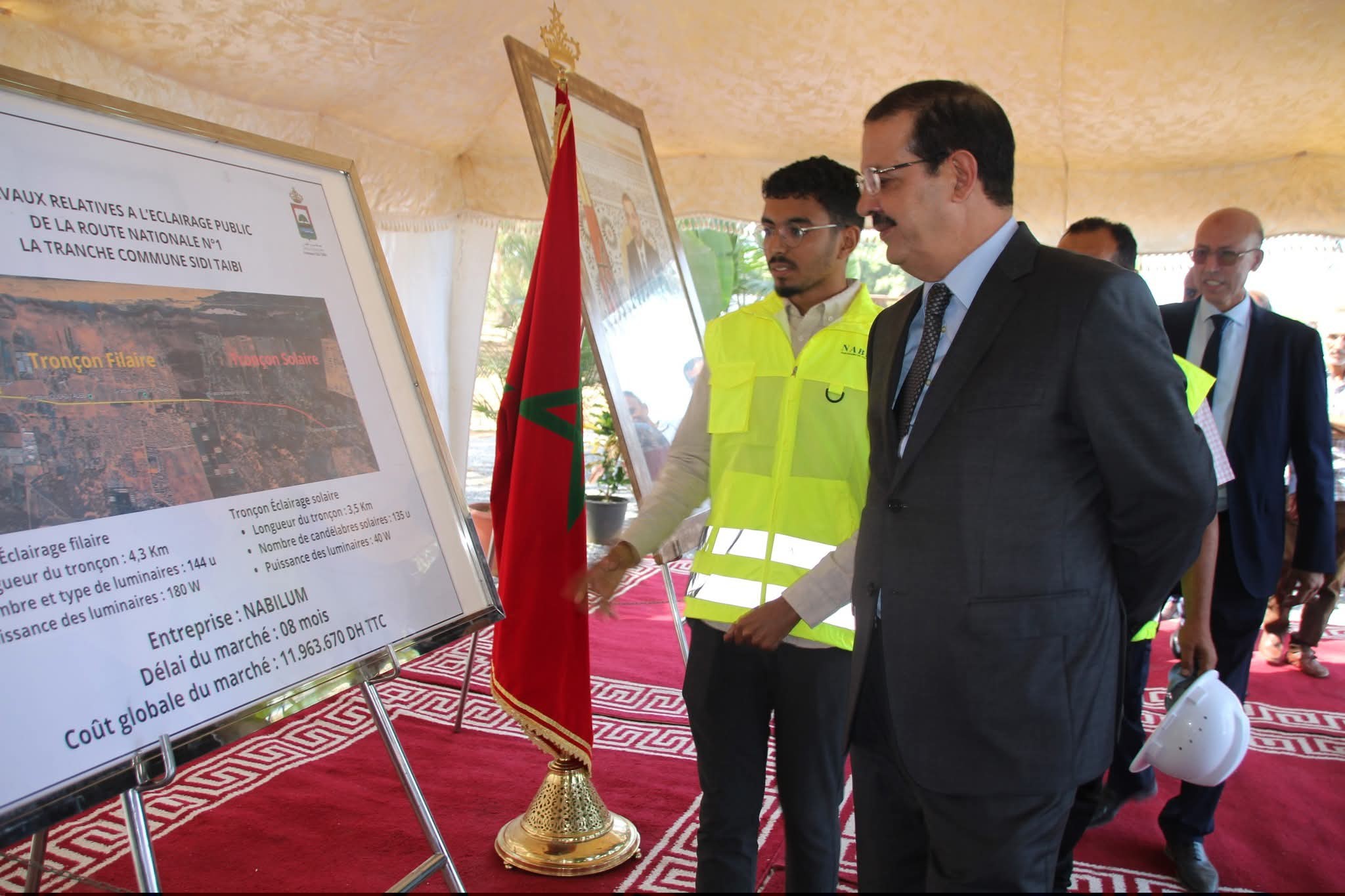 انطلاقة مشروع إنارة الطريق الوطنية رقم 1.. شكوك حول الشركة المنجزة