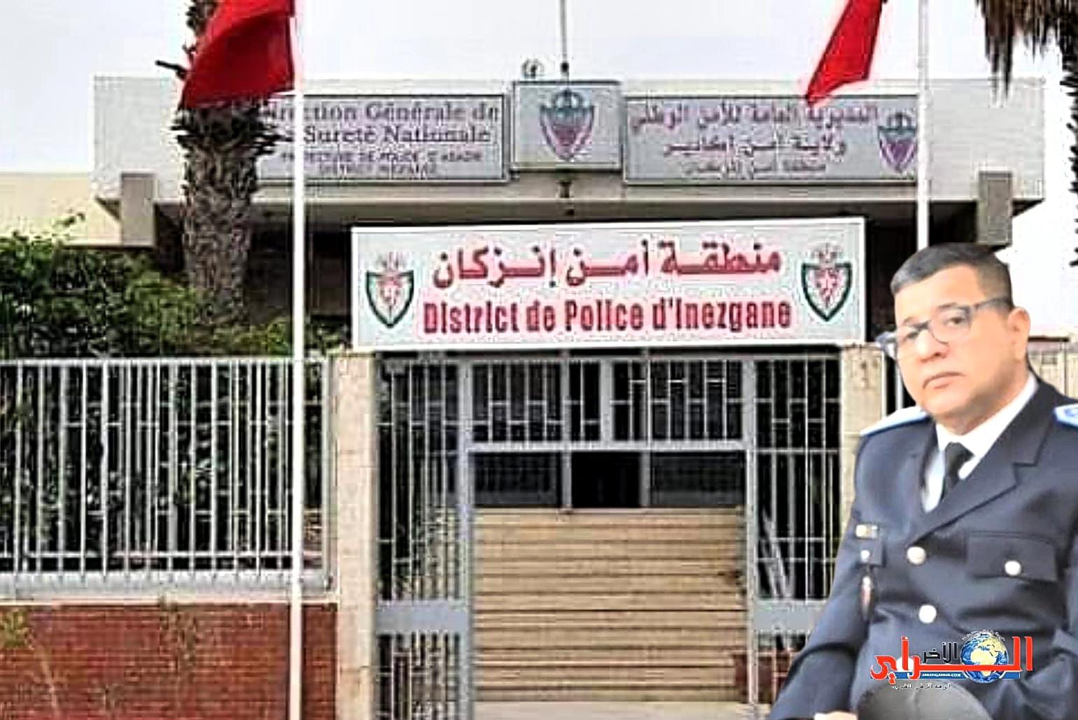 دفعة قوية للأمن بإنزكان: تعيين المراقب العام إدريس سادني رئيساً للاستعلامات العامة