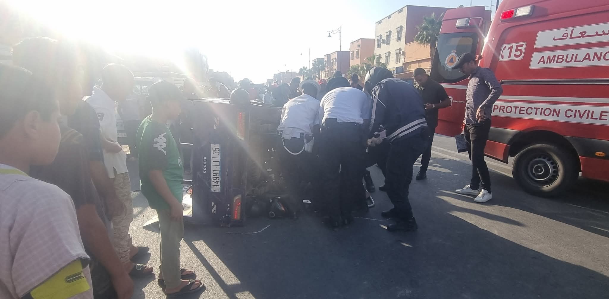 تهور سائق “تريبورتور” يتسبب في إصابة خطيرة لشرطي بأيت ملول