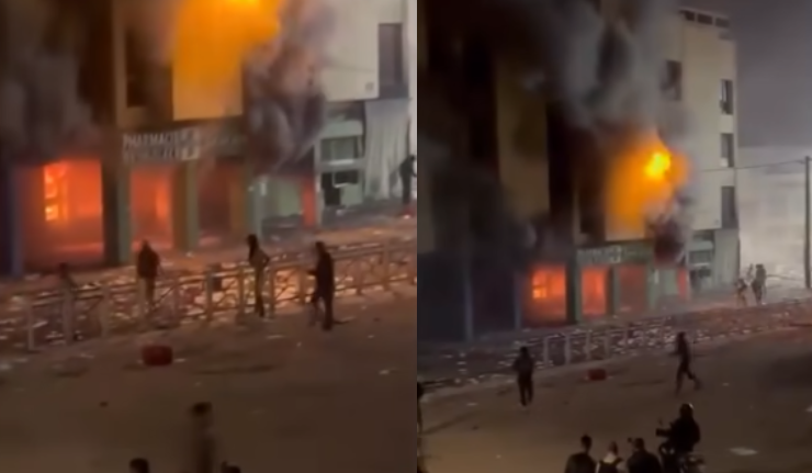 حرق عيادات طبية و صيدلية بإنزكان يعطل تقديم الخدمات الصحية