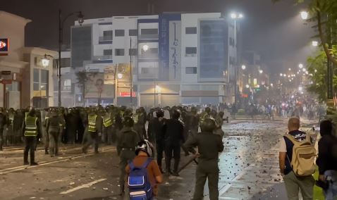 مواطنون: عناصر غريبة استغلت الاحتجاجات لإشعال الفوضى بانزكان