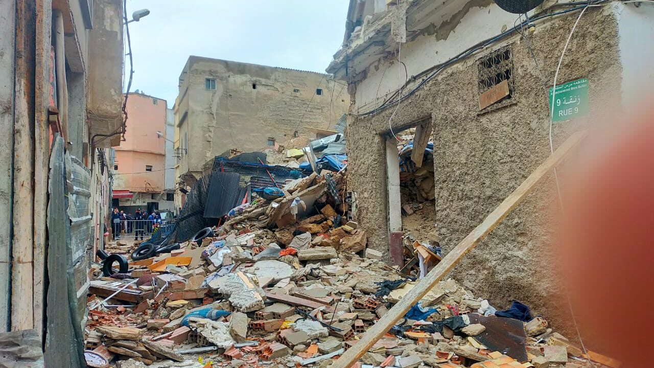 الدار البيضاء.. مصرع شخصين وإصابة اثنين آخرين بجروح في انهيار منزل بالمدينة القديمة
