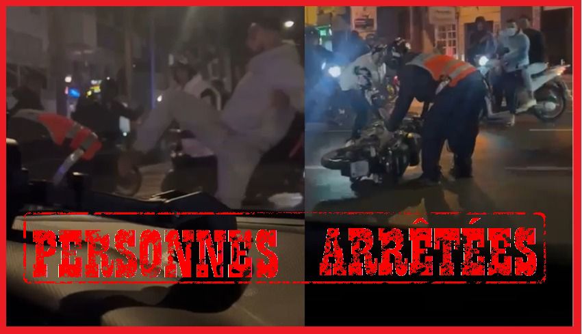 استعراض متهور يتحول إلى اعتداء على شرطي بالدار البيضاء.. الأمن يفتح تحقيقاً ويوقف الجناة