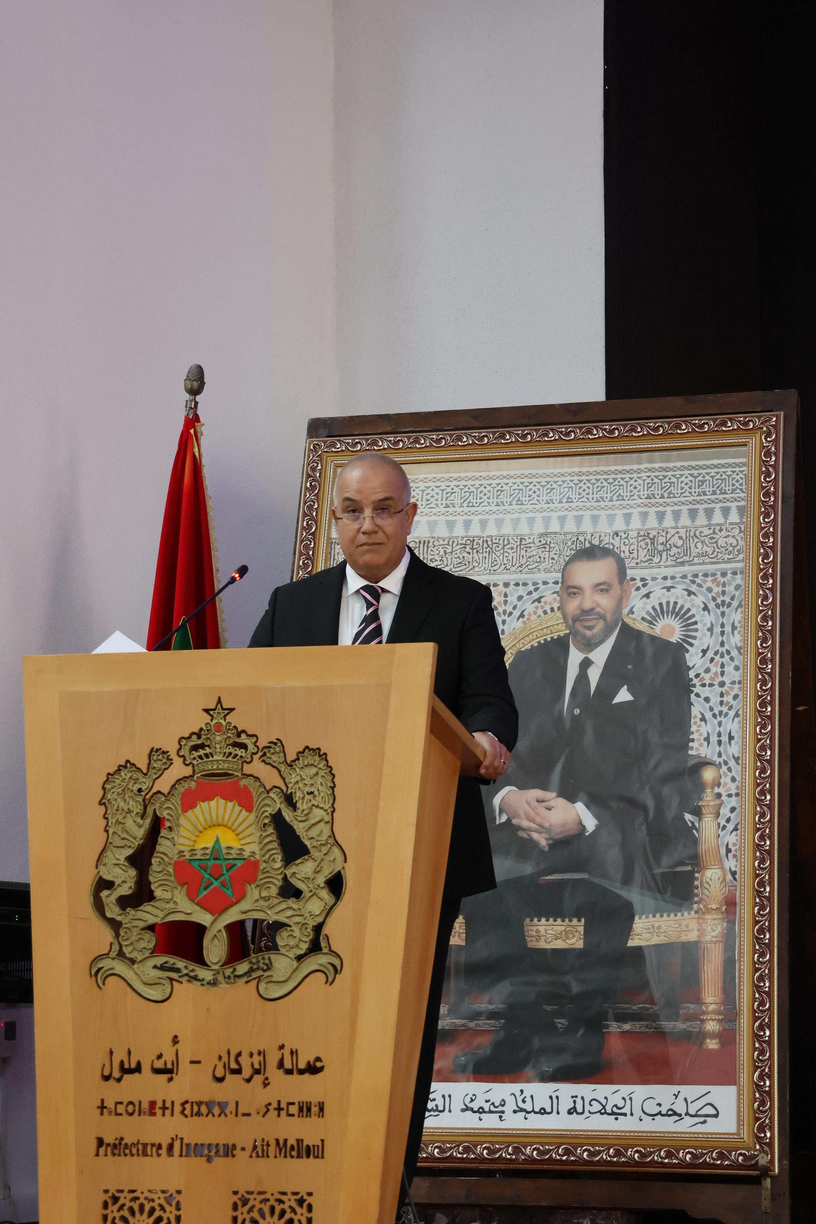 مقر عمالة إنزكان أيت ملول يحتضن لقاءاً تشاورياً موسعاً لإعداد الجيل الجديد من برامج التنمية الترابية المندمجة.