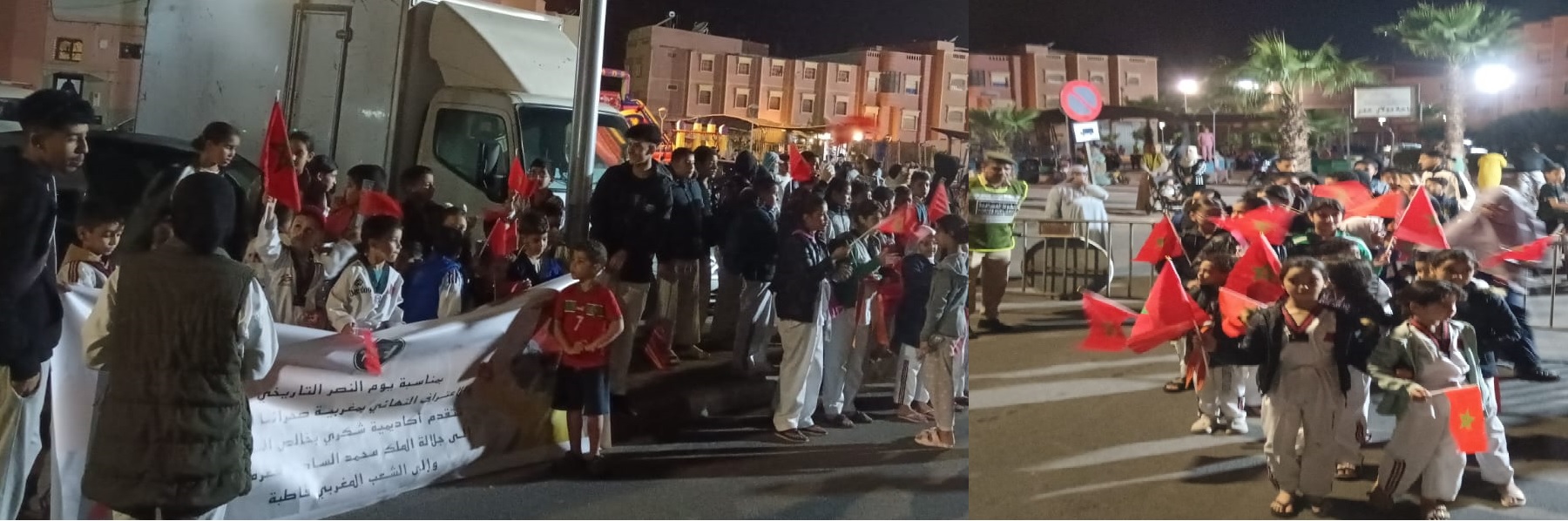 من أمام الملحقة الإدارية الأولى: نبض أيت ملول يؤكد التشبث بمغربية الصحراء بعد القرار الأممي.