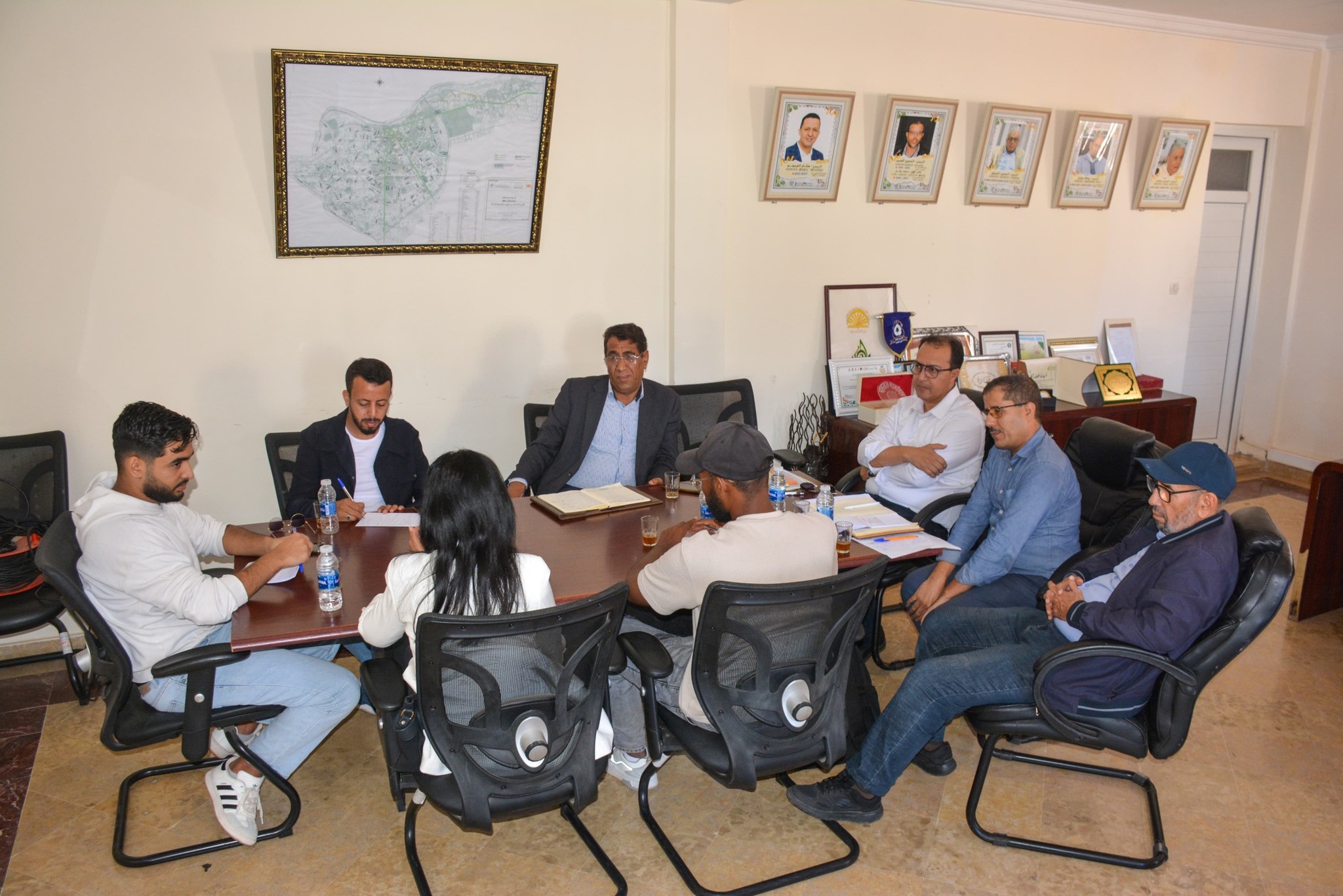 جماعة أيت ملول تستقبل أساتذة وطلبة ماستر تدبير السياسات الترابية بكلية العلوم الاقتصادية والاجتماعية بايت ملول.