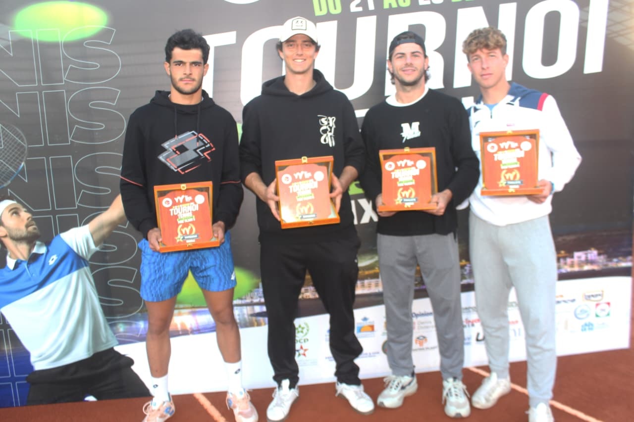 اختتام دوري التنس الدولي M15 أكادير بتتويج مغربي مستحق