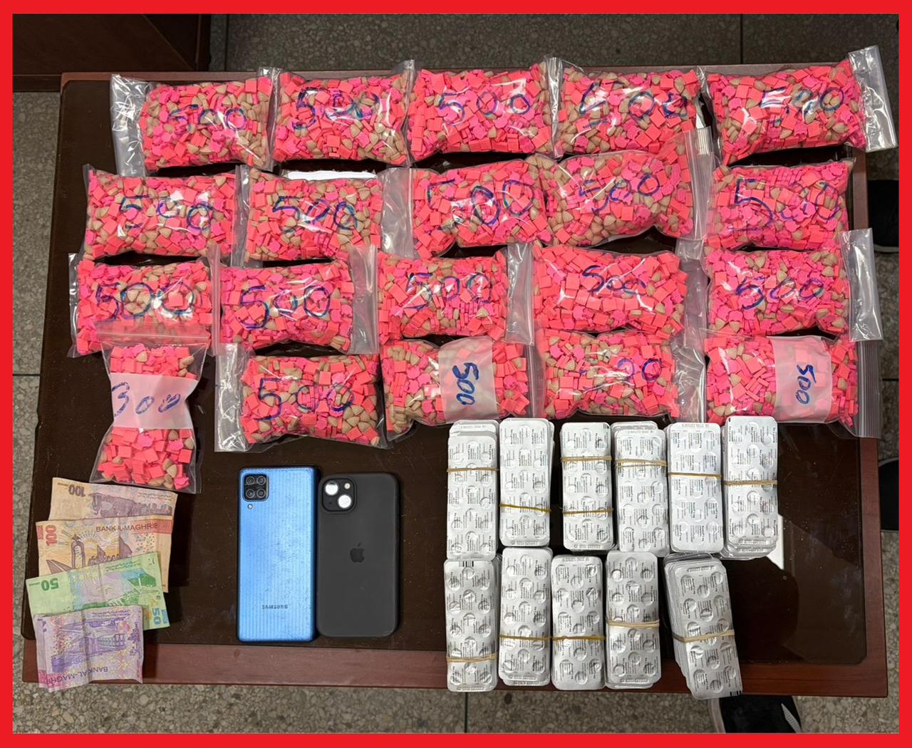 ولاية أمن فاس توقف مشتبهًا فيه بحيازة الإكستازي وريفوتريل