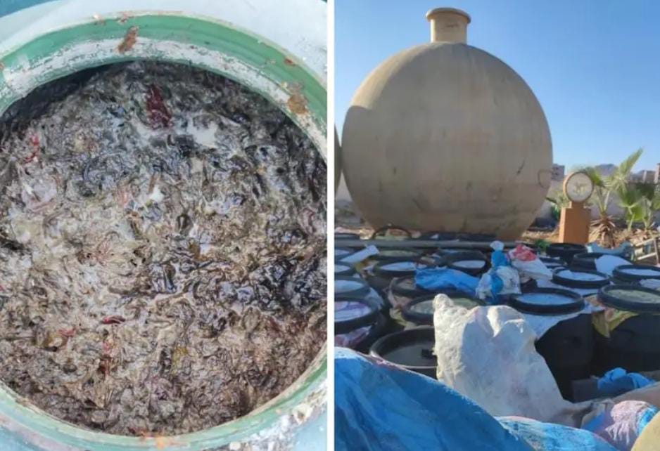 إتلاف 500 برميل من المواد الغذائية الفاسدة بقلعة السراغنة
