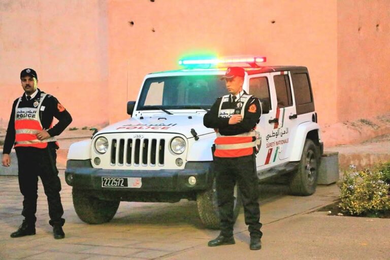 ولاية أمن مراكش تعتمد تدابير أمنية هامة لضمان حسن سير احتفالات رأس السنة