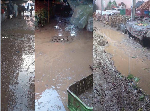 السوق الأسبوعي بأيت ملول يغرق في الأوحال… وغياب فرق التدخل يثير تساؤلات