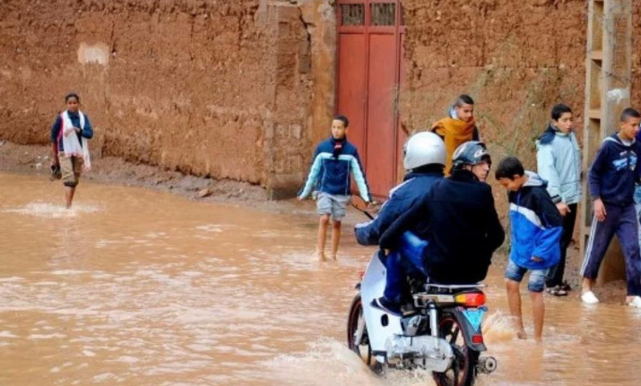 تعليق الدراسة باليوسفية بسبب سوء الأحوال الجوية