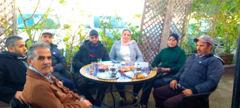 حزب الحركة الشعبية بسيدي بيبي يعقد اجتماعه الشهري لمناقشة قضايا الشأن المحلي