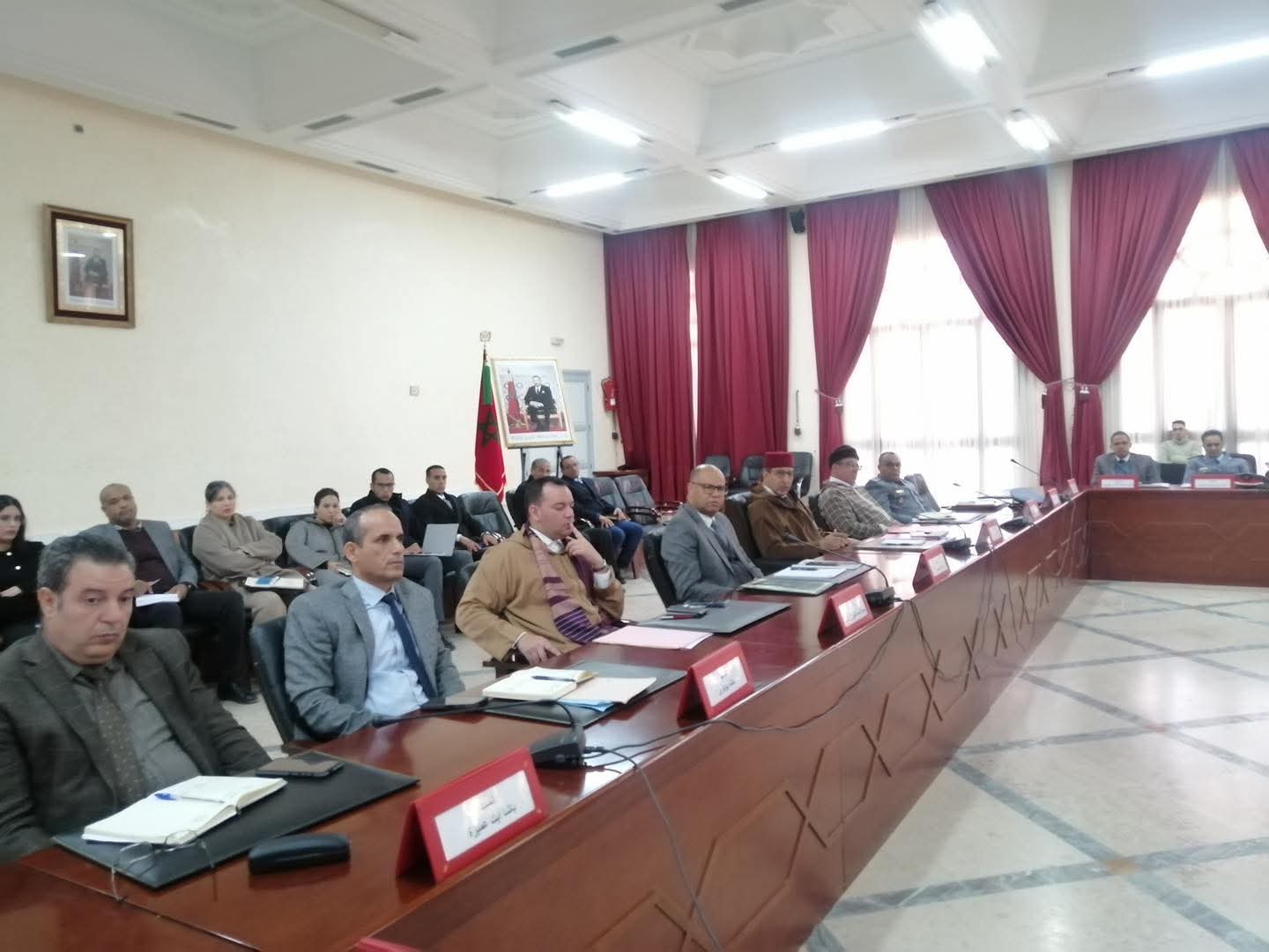 اجتماع إقليمي يشيد بسرعة ونجاعة التدخلات للحد من أضرار التساقطات المطرية باشتوكة آيت باها