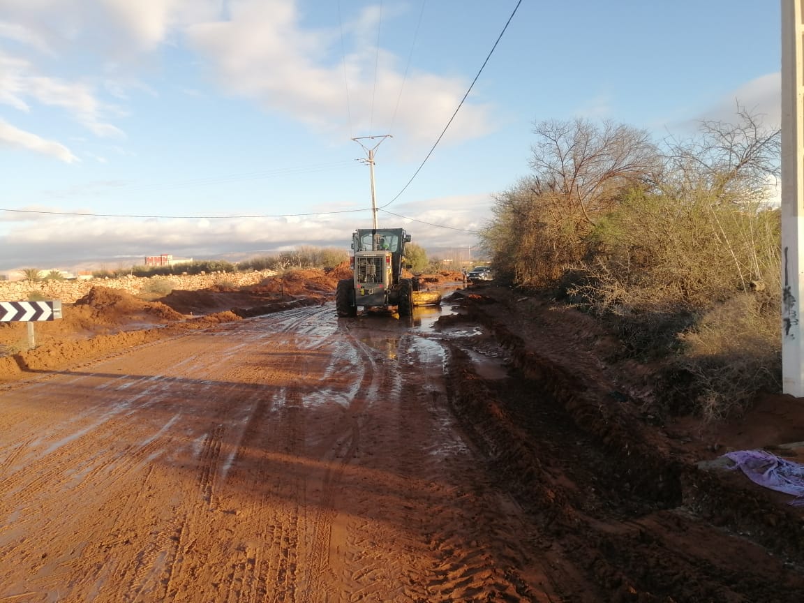 من إسرسيف إلى بلفاع: تدخلات ميدانية لمواجهة تداعيات الأمطار بإقليم اشتوكة آيت باها