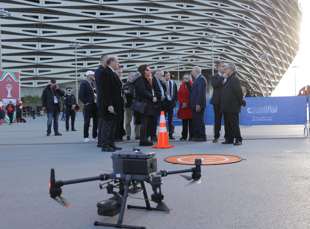 وفد من فريق الأمن الرياضي بالمملكة المتحدة يزور المركب الرياضي مولاي عبد الله بمدينة الرباط