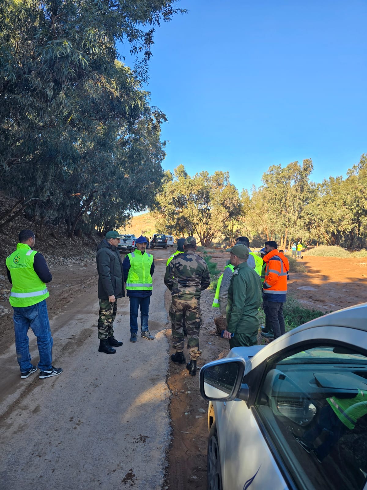 عامل اشتوكة أيت باها يقود تدخلات ميدانية لمعالجة آثار التساقطات المطرية بماسة وبلفاع