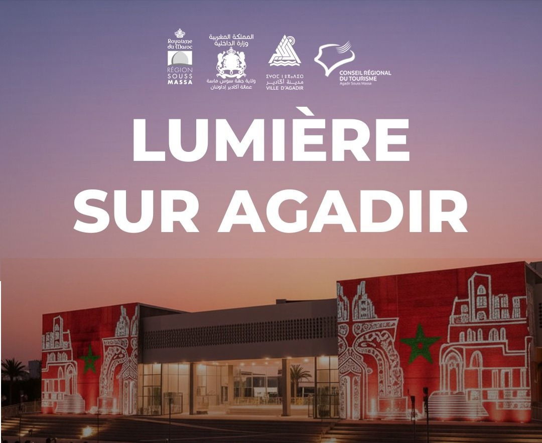 أكادير تحتفي برأس السنة 2026 بعرض مبهر للطائرات المسيّرة يضيء سماء المدينة “فيديو”