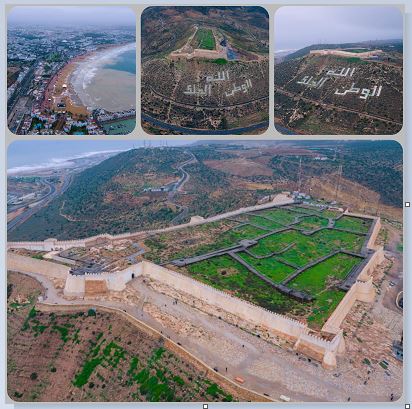 قصبة أكادير اوفلا التاريخية تتجدد جماليتها بفضل الأمطار الأخيرة